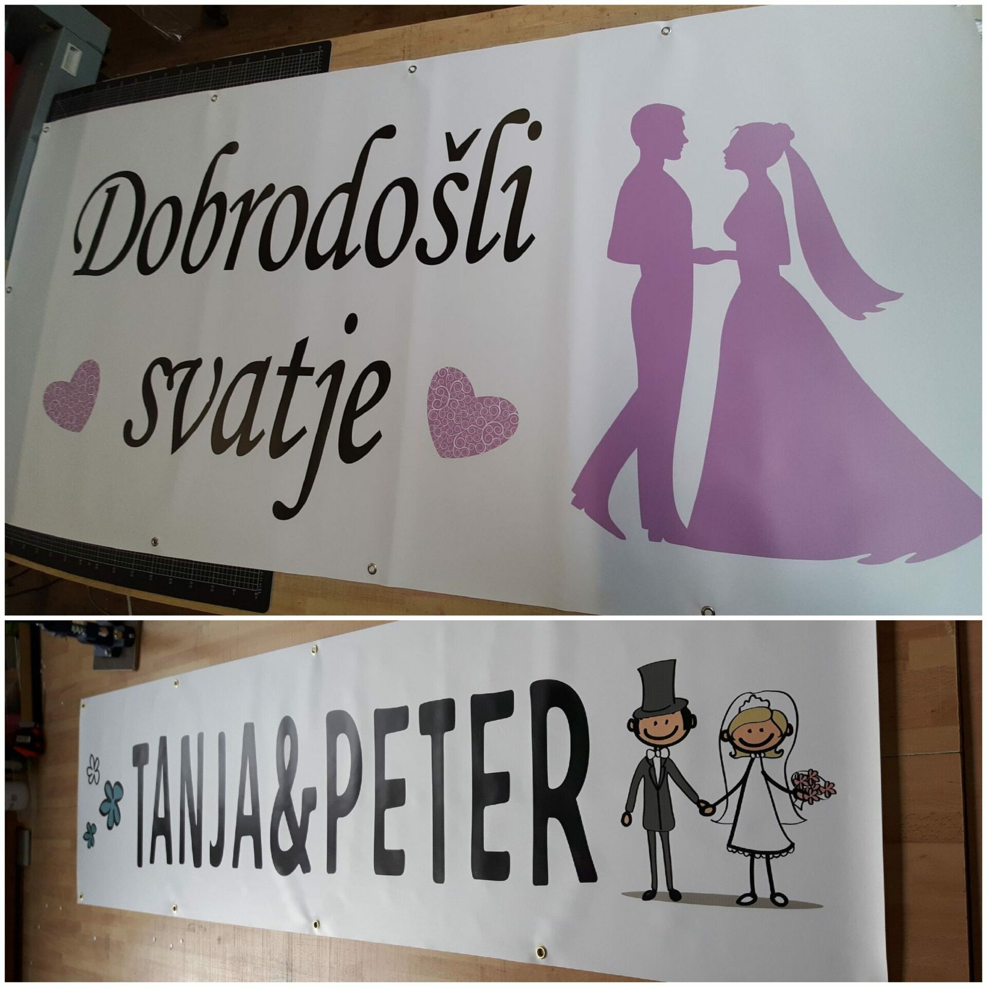 Poročni transparenti