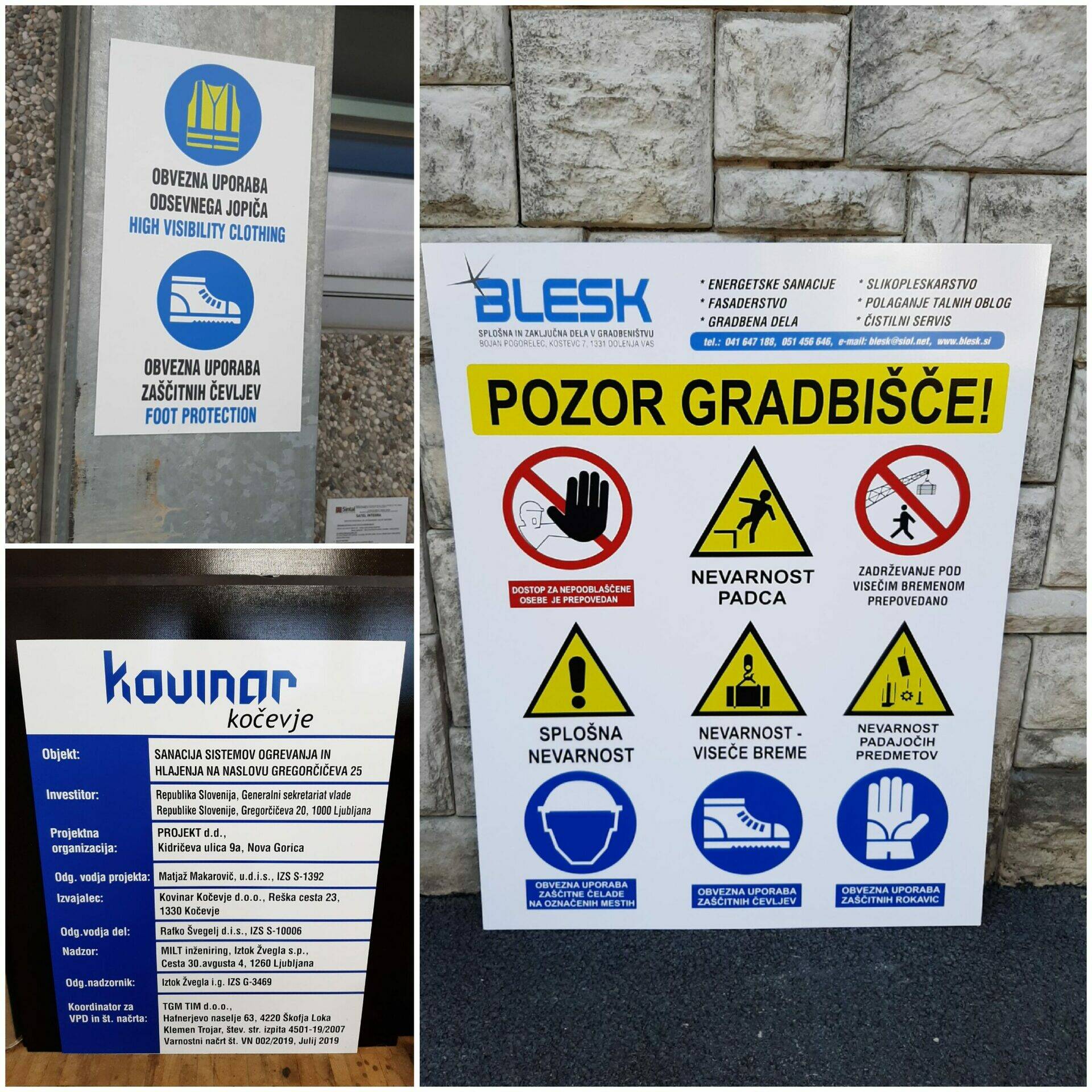 Pozor gradbisce