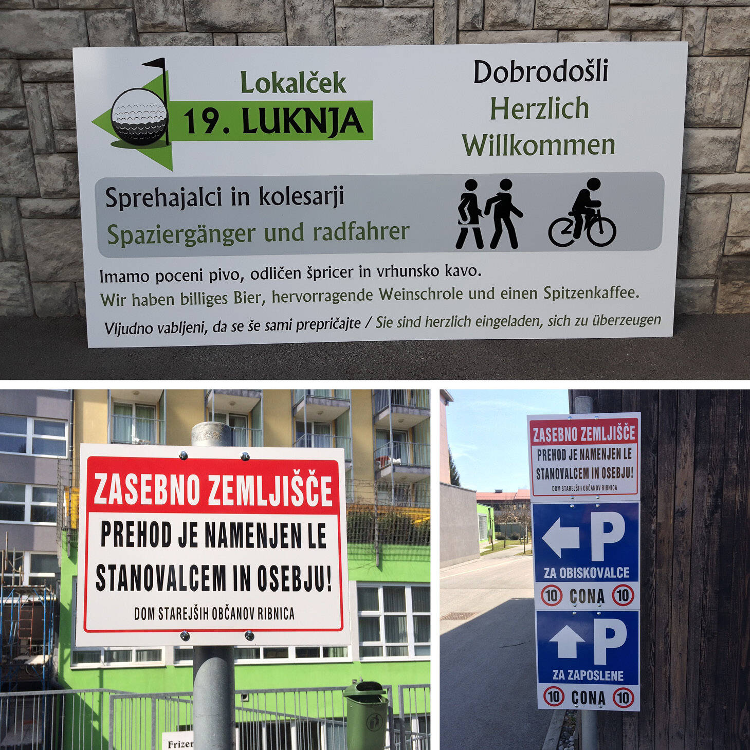 Table za oznacitev